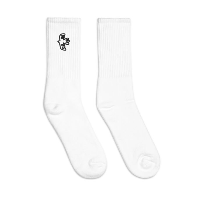 Pablo Dove 2 Embroidered socks - Image 2
