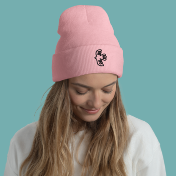 Pablo Dove 2 Pink Beanie