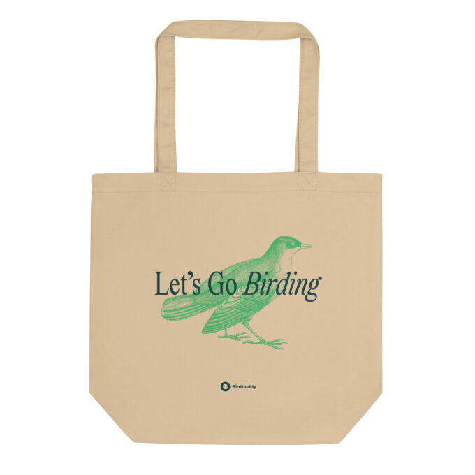 Green Birding Tote bag	Green Birding Tote bag - Image 5